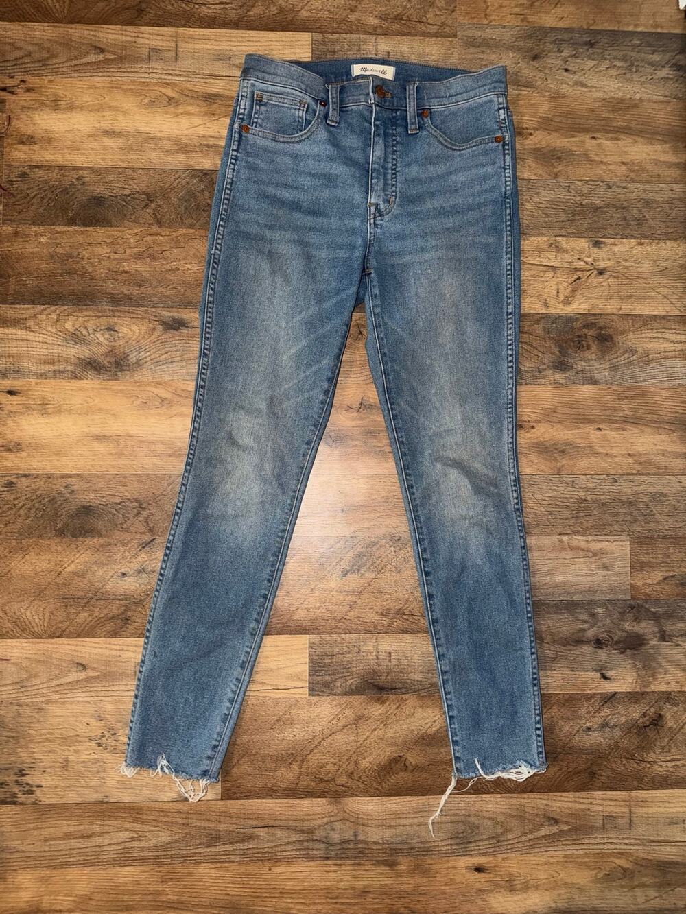 Madewell women’s high rise skinny jeans